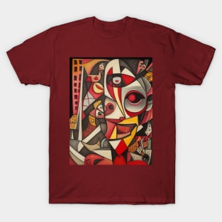 Cubism in the style of Picasso T-Shirt